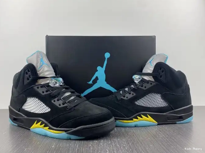 Kicked Out Shoe Store Aqua 5 Jordan Air DD0587-047 0506